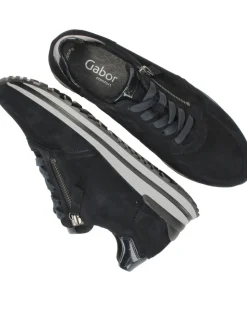 Gabor Sneakers Blauw Dames