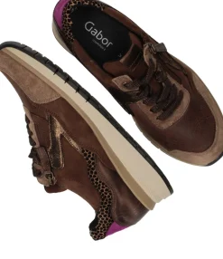 Gabor Sneakers Bruin Dames