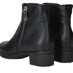 Hartjes Enkellaarsjes Zwart Dames