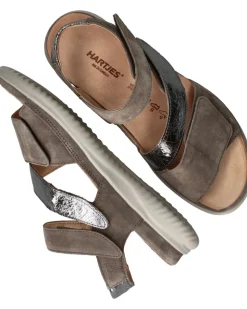 Hartjes Sandalen Taupe Dames