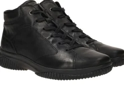 Hartjes Veterboots Zwart Dames