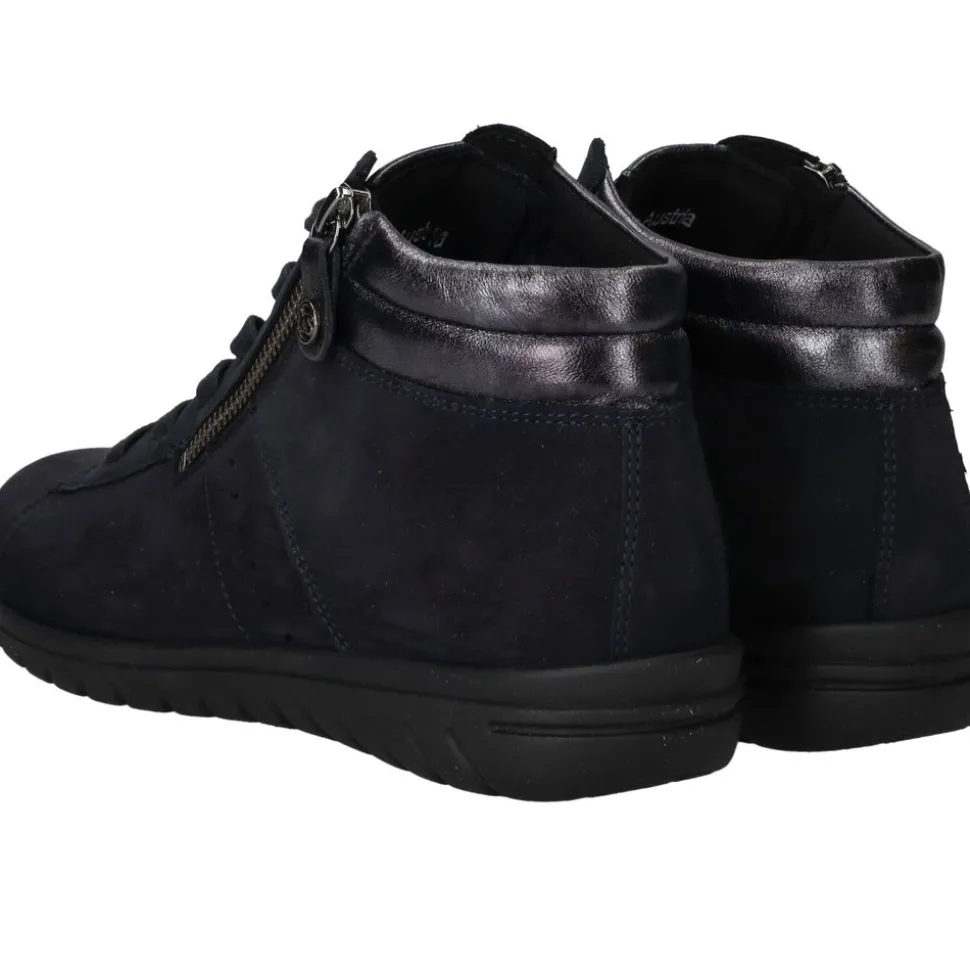 Hartjes Veterschoenen Blauw Dames