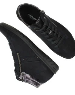 Hartjes Veterschoenen Blauw Dames