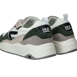 HUB Glide S43 Sneakers Groen Heren