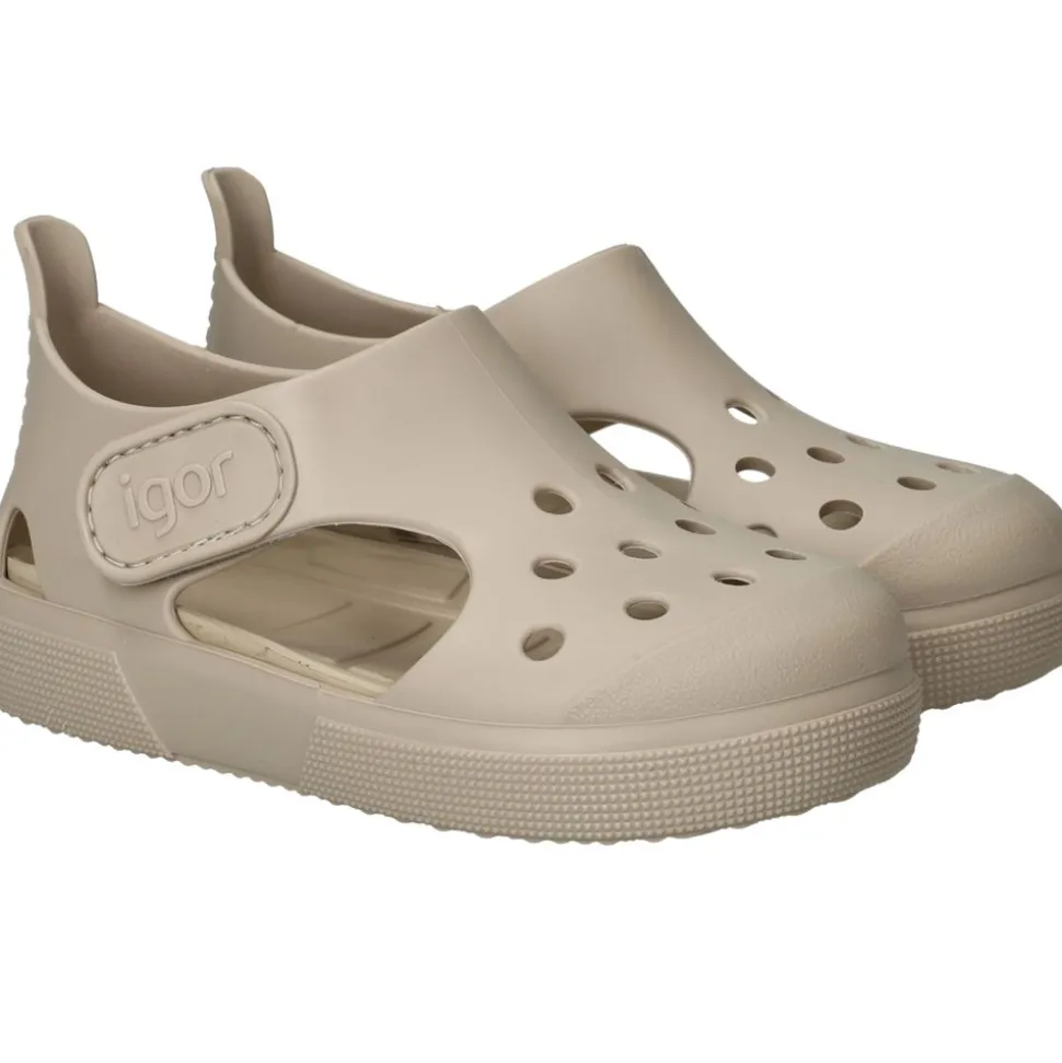 Igor Surfi Sandalen Beige Meisjes Jongens