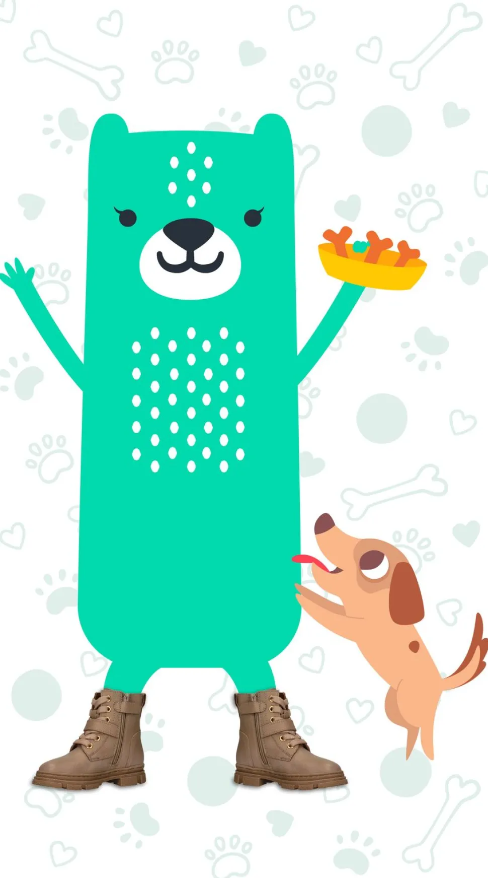 IK-KE Boots Taupe Meisjes