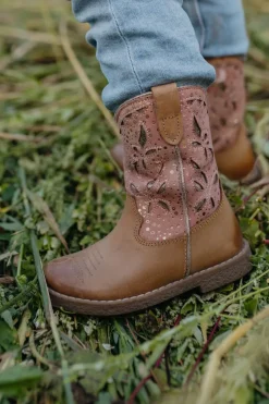 IK-KE Laarzen Cognac Meisjes