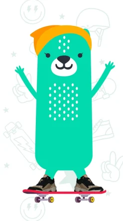 IK-KE Sneakers Bruin Meisjes