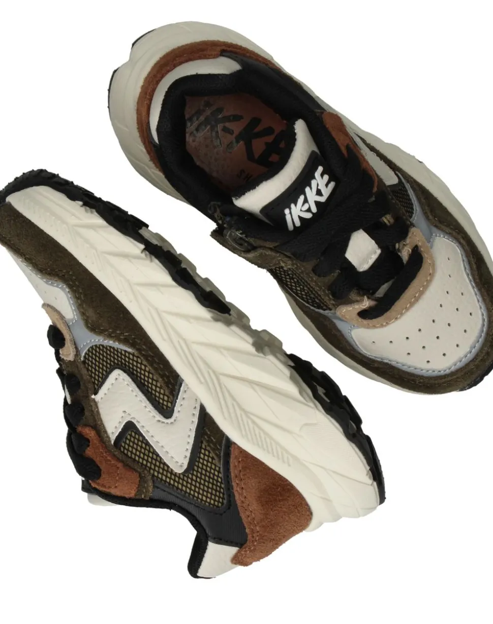 IK-KE Sneakers Groen Jongens