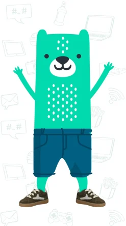 IK-KE Sneakers Groen Jongens