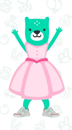 IK-KE Sneakers Wit Meisjes