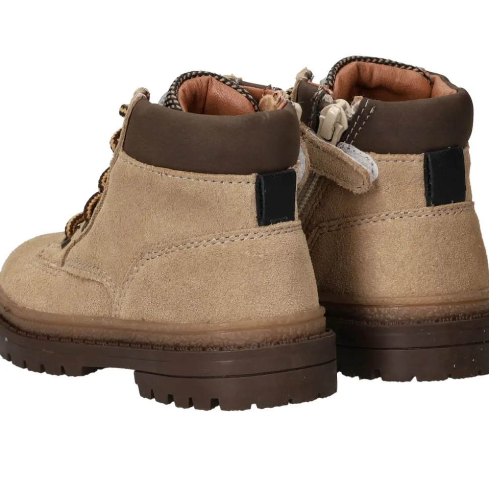 IK-KE Veterboots Beige Jongens