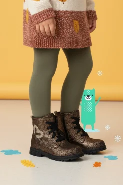 IK-KE Veterboots Bruin Meisjes