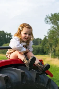 IK-KE Veterboots Bruin Meisjes