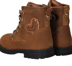IK-KE Veterboots Cognac Meisjes