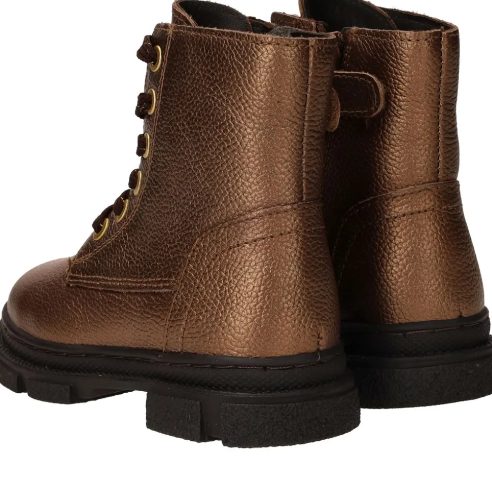 IK-KE Veterboots Goud Meisjes