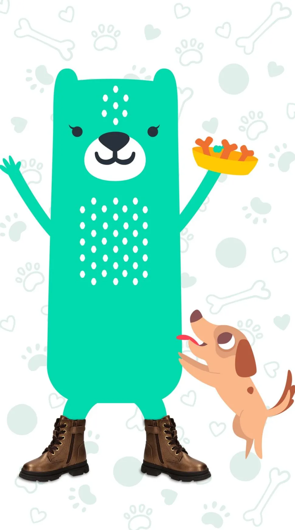 IK-KE Veterboots Goud Meisjes