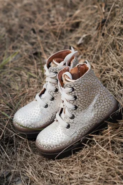 IK-KE Veterboots Goud Meisjes