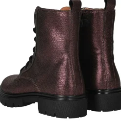 IK-KE Veterboots Paars Meisjes