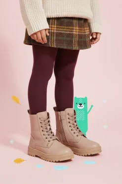 IK-KE Veterboots Roze Meisjes