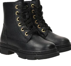 IK-KE Veterboots Zwart Meisjes