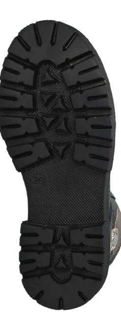 IK-KE Veterboots Zwart Meisjes