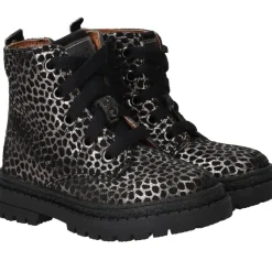 IK-KE Veterboots Zwart Meisjes