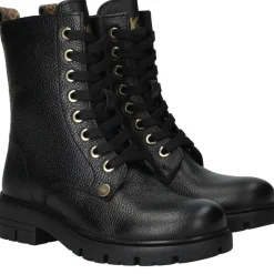 IK-KE Veterboots Zwart Meisjes