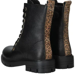 IK-KE Veterboots Zwart Meisjes