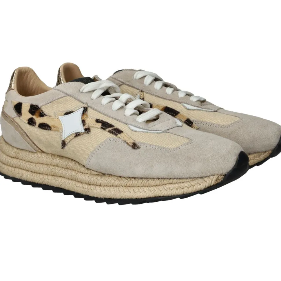 IQÔNIC Sneakers Beige Dames
