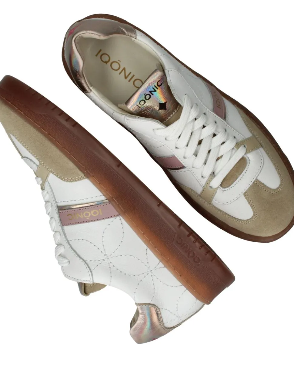IQÔNIC Sneakers Beige Dames