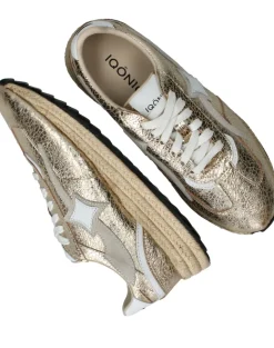 IQÔNIC Sneakers Goud Dames