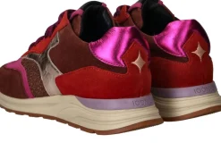 IQÔNIC Sneakers Rood Dames