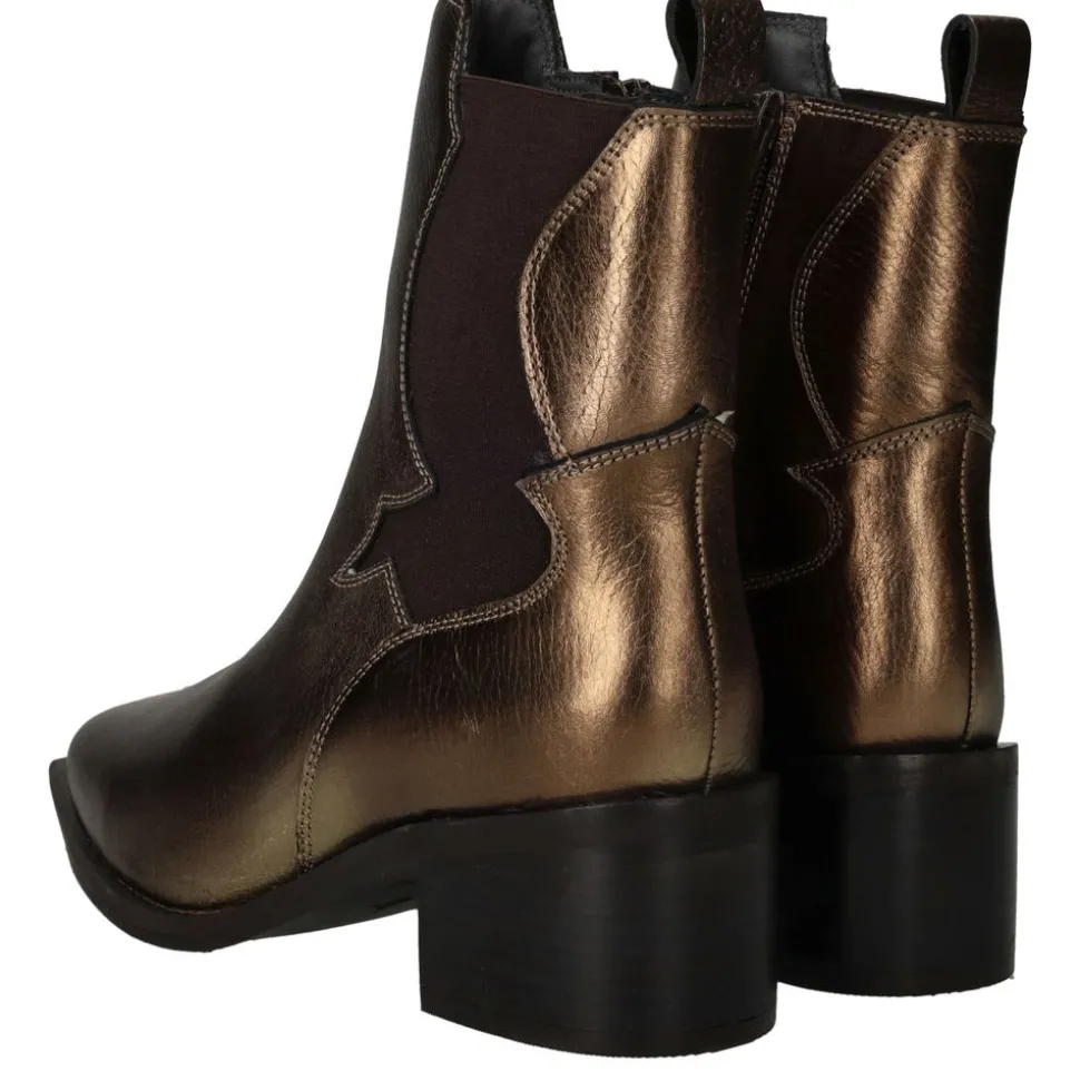 IQONIC Enkellaarsjes Goud Dames