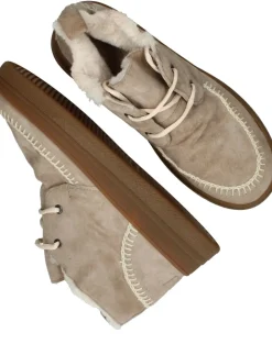 Iqonic Veterschoenen Beige Dames