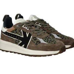 Kaotiko Detroit Glam Sneakers Groen Dames