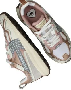 Kaotiko Detroit Tach Sneakers Roze Dames