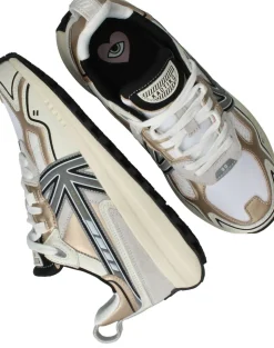 Kaotiko Detroit Tach Sneakers Beige Dames