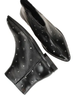 Lazamani Danka Enkellaarsjes Zwart Dames