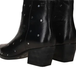 Lazamani Enkellaarsjes Zwart Dames