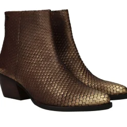 Lazamani Phoebe Enkellaarsjes Goud Dames