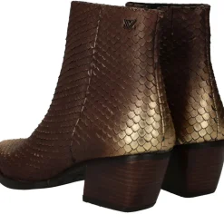 Lazamani Phoebe Enkellaarsjes Goud Dames