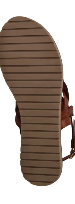 Lazamani Sandalen Bruin Dames