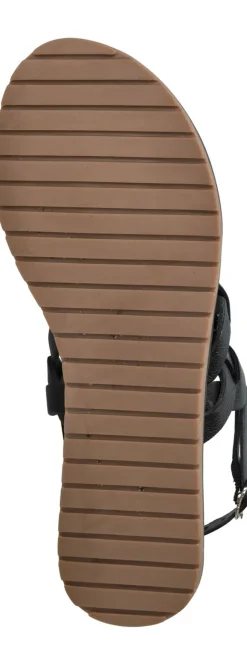 Lazamani Sandalen Zwart Dames