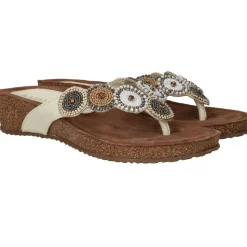 Lazamani Slippers Beige Dames