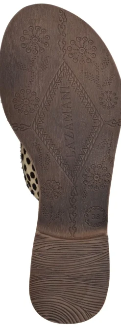 Lazamani Slippers Beige Dames