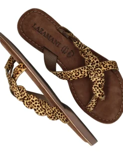 Lazamani Slippers Beige Dames