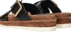 Lazamani Slippers Zwart Dames