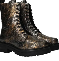 Lazamani Veterboots Goud Dames