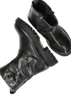 LOFF 1881 Bikerboots Zwart Meisjes
